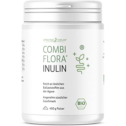 Effective Nature Bio Inulin 파우더 High Dose 100% Pure 유기농 Quality Stimulating intestinal bacteria 클래식 Companion treatment cleansing renovation 450 g