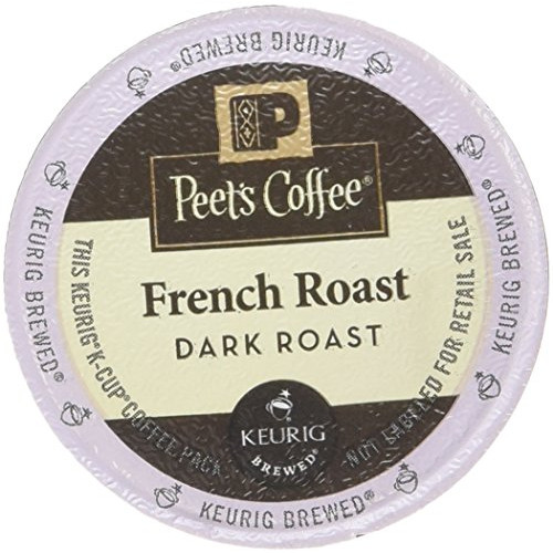 Peet Coffee French Roast Single Cup Capsule, 96-Count