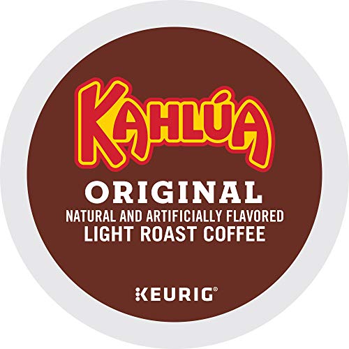 Kahlua Coffee Original, Keurig Single Serve K-Cup Pods, Light Roast Coffee, 96 Count