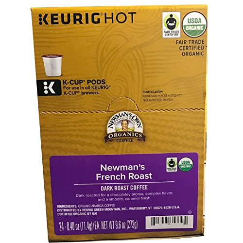 Newman Own Organics French Roast K - Cups (24 count)