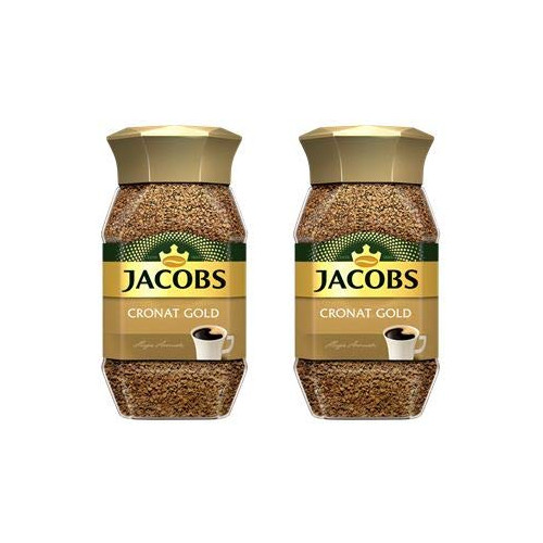 Jacobs Cronat Gold Instant Coffee 200 Gram / 7.05 Ounce (Pack of 2)
