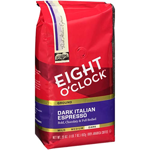 커피 Eight OClock Ground Coffee Dark Italian Espresso 23 Ounce