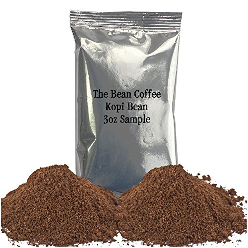 커피 The Bean Coffee Company Sumatra Medium Dark Roast Whole Bean 5-Pound Bag