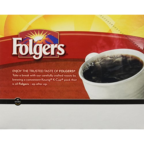 Folgers Gourmet Selections, Black Silk Coffee K-Cup Portion Packs for Keurig Brewers (48 Count)