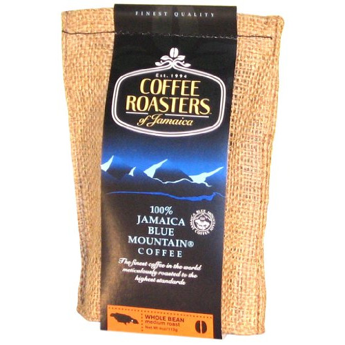 커피 100% Jamaica Blue Mountain Coffee - 8 oz bag - whole beans 2 pack