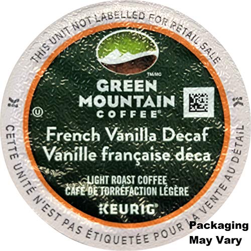 Green Mountain Coffee Decaf French Vanilla, 24-Count K-Cups for Keurig Brewers (Pack of 2)
