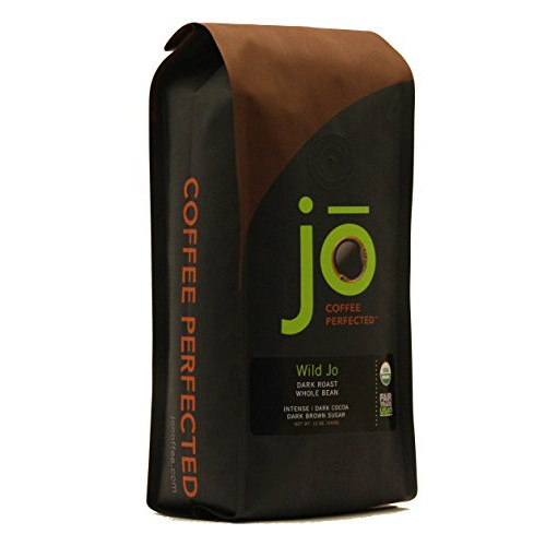 JO ESPRESSO: 12 oz, Medium Dark Roast, Whole Bean Organic Arabica Espresso Coffee, USDA Certified Organic Espresso, NON-GMO, Fair Trade Certified, Gluten Free, Gourmet Espresso Beans by Jo Coffee
