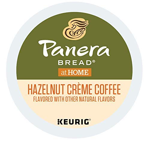 Panera Bread Hazelnut Creme Coffee single serve capsules for Keurig K-Cup Pod brewers (80 Count)