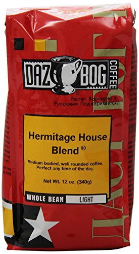 Meikobuly Dazbog Coffee, Hermitage House. Whole Bean, 12 Ounce (Pack of 1)