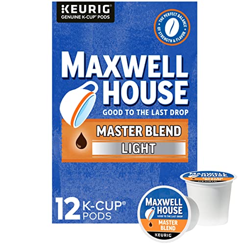 Maxwell House Morning Boost Medium Roast K-Cup Coffee Pods (12 Pods)