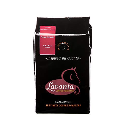 Lavanta Coffee Roasters 457 Horse Power Blend Freshly Roasted Direct Trade Coffee Dark Whole Bean, 5 lb