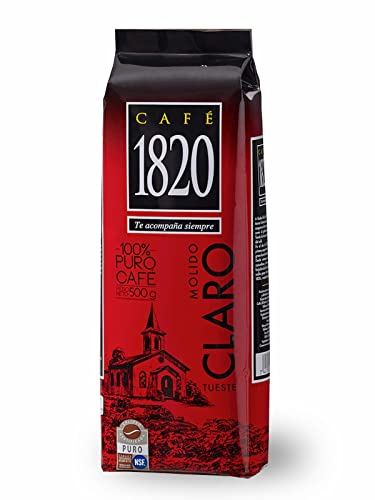 Café 1820 Coffee Classic Costa Rica Gourmet Arabica Ground Coffee blended from the fruits of the best 3 agricultural zones in the country 35 oz