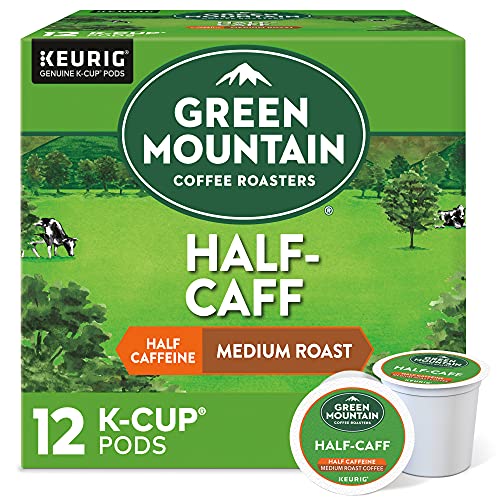Green Mountain Coffee Half-Caff Keurig K-Cups Coffee, 12 ct