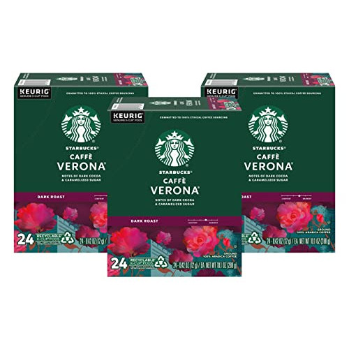 Starbucks Caffe Verona K-Cups, 72 Count (Packaging May Vary)