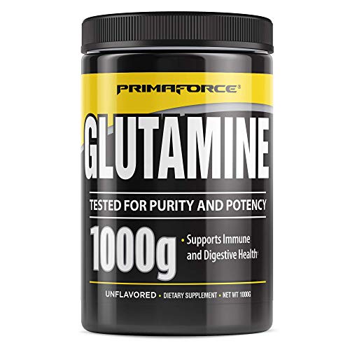 Primaforce Supplement, L-Glutamine Powder- Speed Muscle Recovery, Support Intestinal Health, Enhance Immunity - 1000 Gram