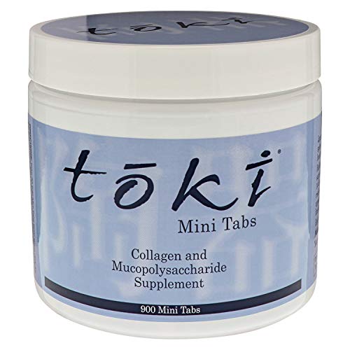 Lane Innovative - Toki Collagen Mini Tabs, Protein Powder for Skin, Collagen Peptides for Anti-Aging, Anti-Wrinkle Formula, Helps Visibly Reduce Age Spots, Peptides for Youthful Skin (900 Mini Tabs)