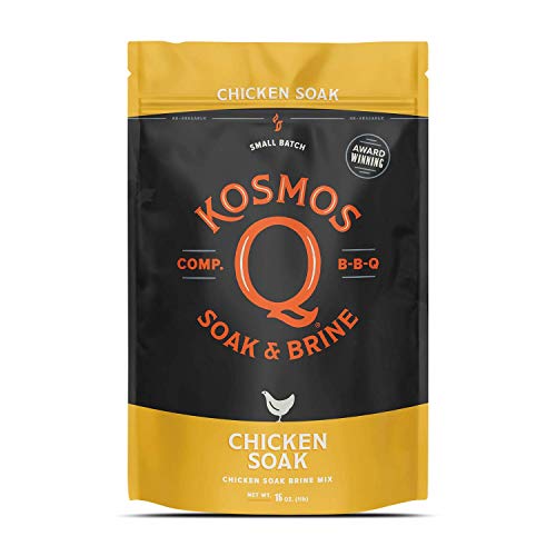 Kosmos Q Soak & Brine BBQ Chicken Soak Brine Mix, Pack of 16 Oz