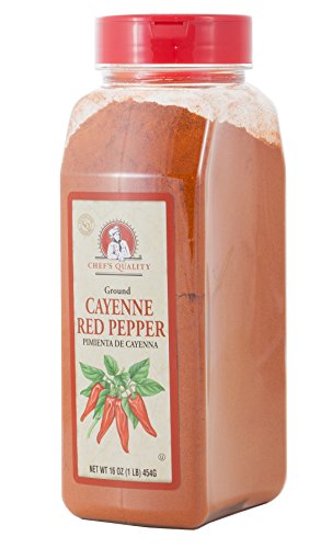 Chefs Quality Ground Cayenne Red Pepper Powder - (16Oz)