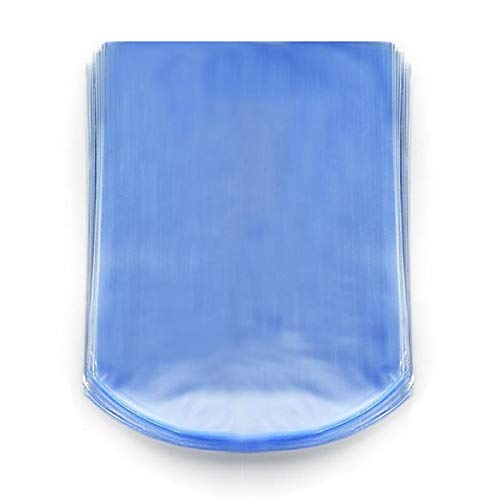 OYOY Round 100 PCS 4 x 6 Odorless PVC 클리어 End Shrink Wrap Bags Soaps Bottles Bath Bombs Packaging 선물 Baskets DIY Handmade Crafts Use Better