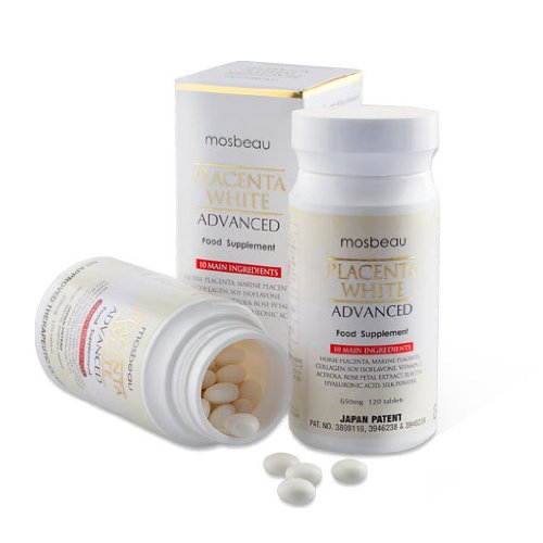 Mosbeau Placenta White Advanced Skin Whitening Tablets