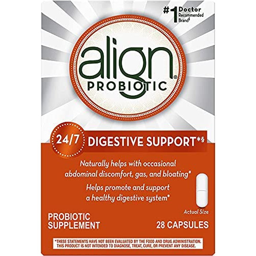 Align Probiotics Supplement 14 Capsules Gluten Free Digestive Support for Adult Men and Women