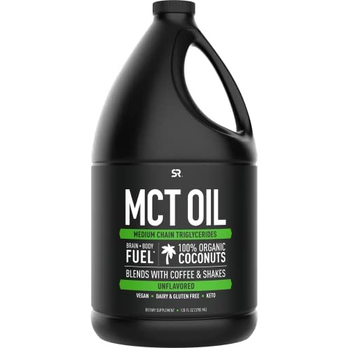 Keto MCT Oil Capsules derived from Coconut Oil Keto Fuel for The Brain & Body Derived from Non-GMO Coconuts 120 Softgels