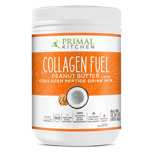 Primal Kitchen Collagen Fuel Protein Mix Vanilla Coconut - Non-Dairy Coffee Creamer & Smoothie Booster- Supports Healthy 헤어 Skin Nails 13.1oz팩 1