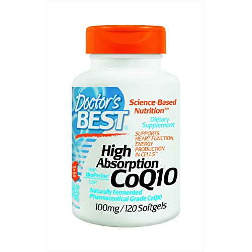 퀘르세틴 Doctors Best High Absorption CoQ10 100 mg Softgels