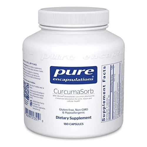 커큐민 Pure Encapsulations - CurcumaSorb - 180ct