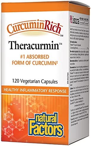 CurcuminRich Theracurmin by Natural Factors, Turmeric, 30 Capsules (30 Servings)