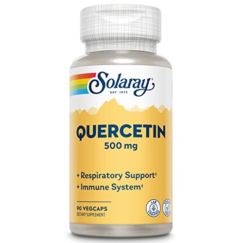 퀘르세틴 Solaray Quercetin Capsules 500 mg 90 Count