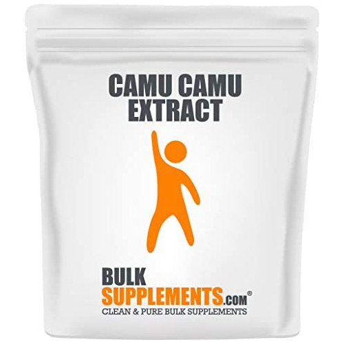 BulkSupplements.com Camu Camu Extract Powder - Superfoods Powder - Camu Camu Powder - Natural Vitamin C Powder - Fruit Powder - Vitamin C Supplement (500 Grams - 1.1 lbs)