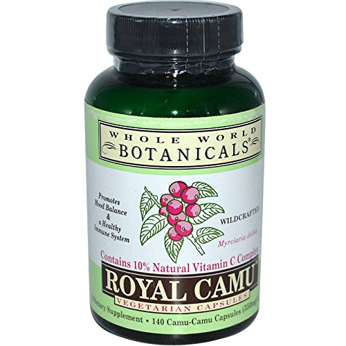 Whole World Botanicals, Royal Camu, 350 mg, 140 Veggie Caps