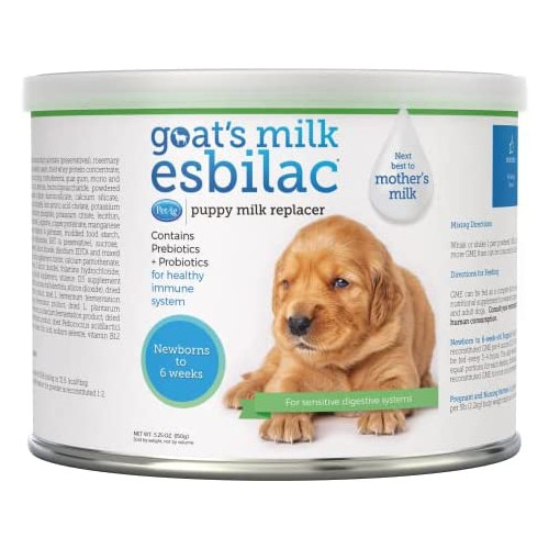 PetAg Esbilac Goats Milk Powder Puppy Milk Replacer - Milk Formula for Puppies with Sensitive Digestive Systems - 12 oz