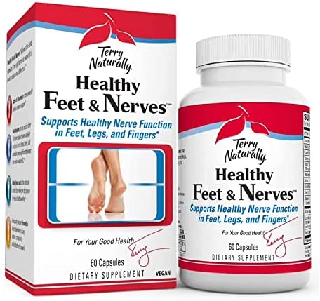 Terry Naturally/Europharma Healthy Feet & Nerves -60 Capsules -2 Pack