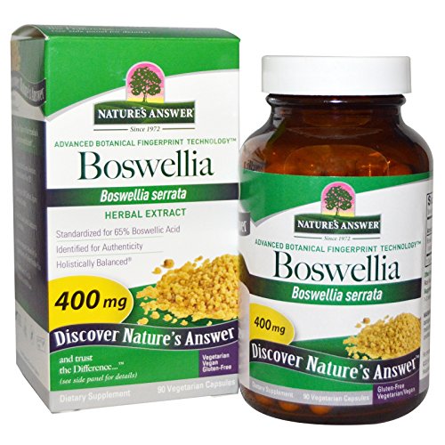 보스웰리아 Natures Answer, Boswellia, 400 mg, 90 Veggie Caps