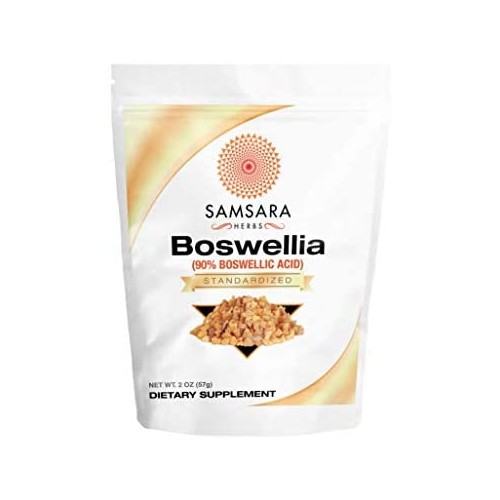 Samsara Herbs Boswellia Extract (2oz/57g) - 90% Boswellic Acid | Digestion | Respiratory Support