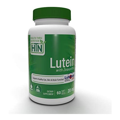 High Potency 20mg Lutein as Lutemax 2020