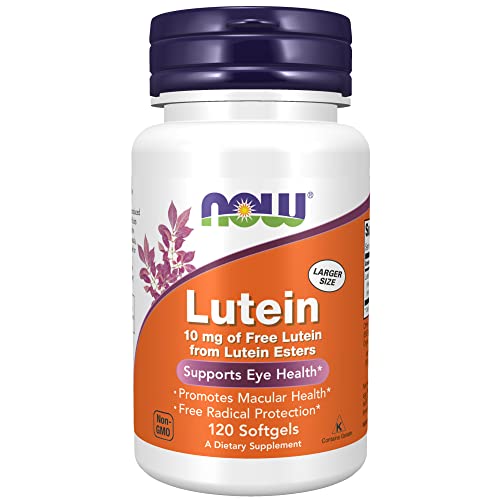 NOW Foods Lutein 10 mg Softgels 2-PACK