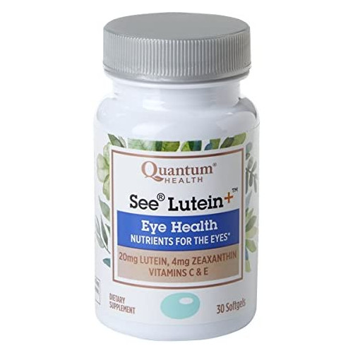 Quantum Health Digital Blue Softgels, Eye Supplement, Blue Light - Lutein, Zeaxanthin, Curcumin, Omega 3, Zinc - 60 Count