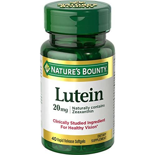Natures Bounty Lutein Softgels