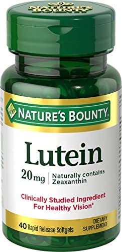 Natures Bounty Lutein Softgels