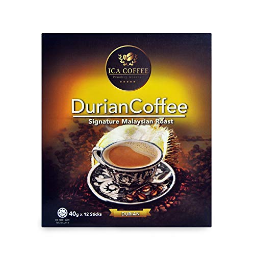 인스턴트커피 1 Box Instant ICA Durian 프리미엄 Coffee 40g x 12 Sticks