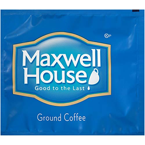 인스턴트커피 Maxwell House Medium Roast Ground Coffee Filter Packs (0.7 oz Packets, Pack of 100)
