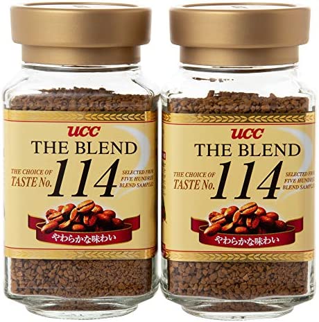 UCC 더・블렌드 114 인스턴트 커피 병 90g×2개