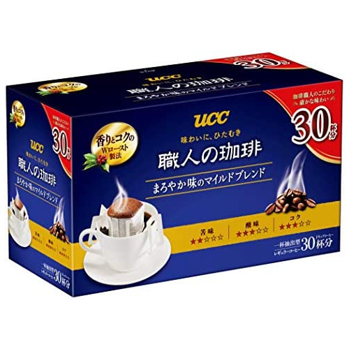 UCC 장인의 커피 드립커피 달콤한 향기의 모카 블렌드(7gx30P) 210g 레귤러(드립)