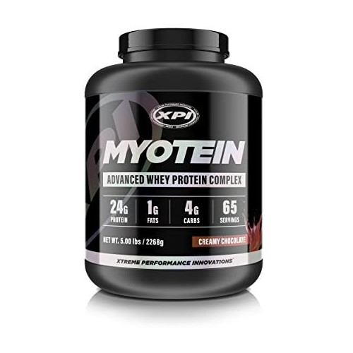 Myotein Protein Powder (French Vanilla, 2lb) - Advanced Whey Protein Powder Complex/Shake - Hydrolysate, Isolate, Concentrate and Micellar Casein