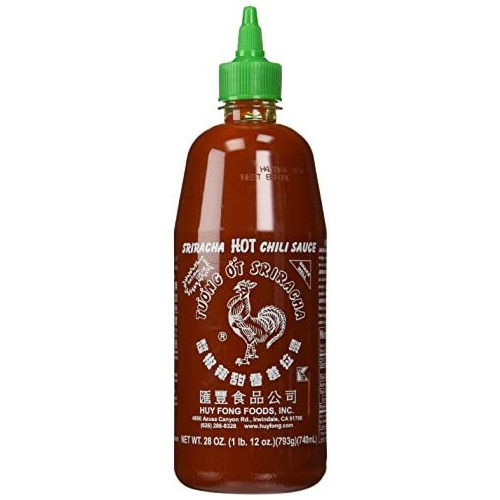 Huy Fong Sriracha Hot Chili Sauce, 28 oz