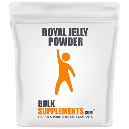 프로폴리스 Royal Jelly Powder by Bulksupplements Lyophilized 6% 10-HDA