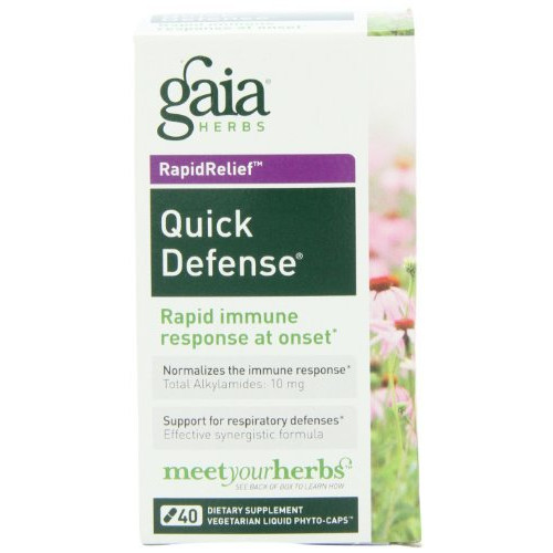 Gaia Herbs Quick Defense, 40 Liquid Phyto-Capsules